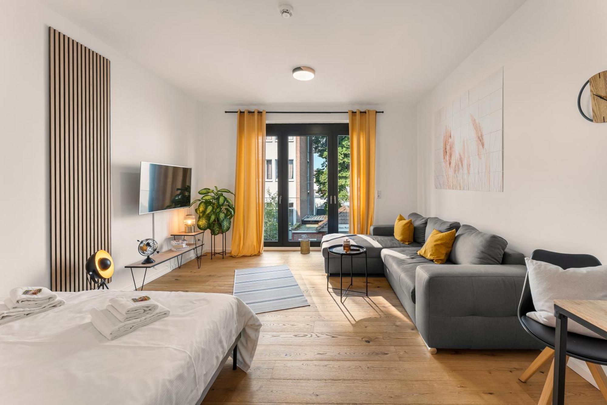 Modernes Apartment Im Kaiserkiez Oldemburgo Exterior foto
