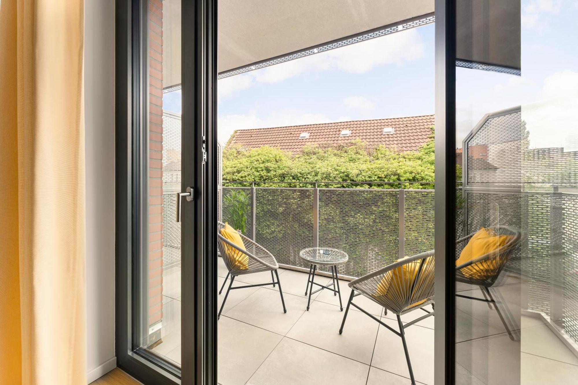 Modernes Apartment Im Kaiserkiez Oldemburgo Exterior foto